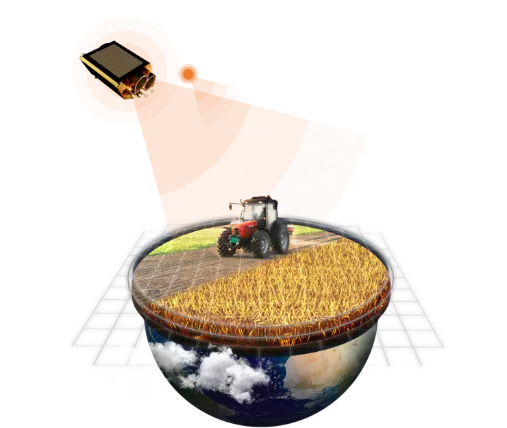 EOS SAT-1 Monitoring Land