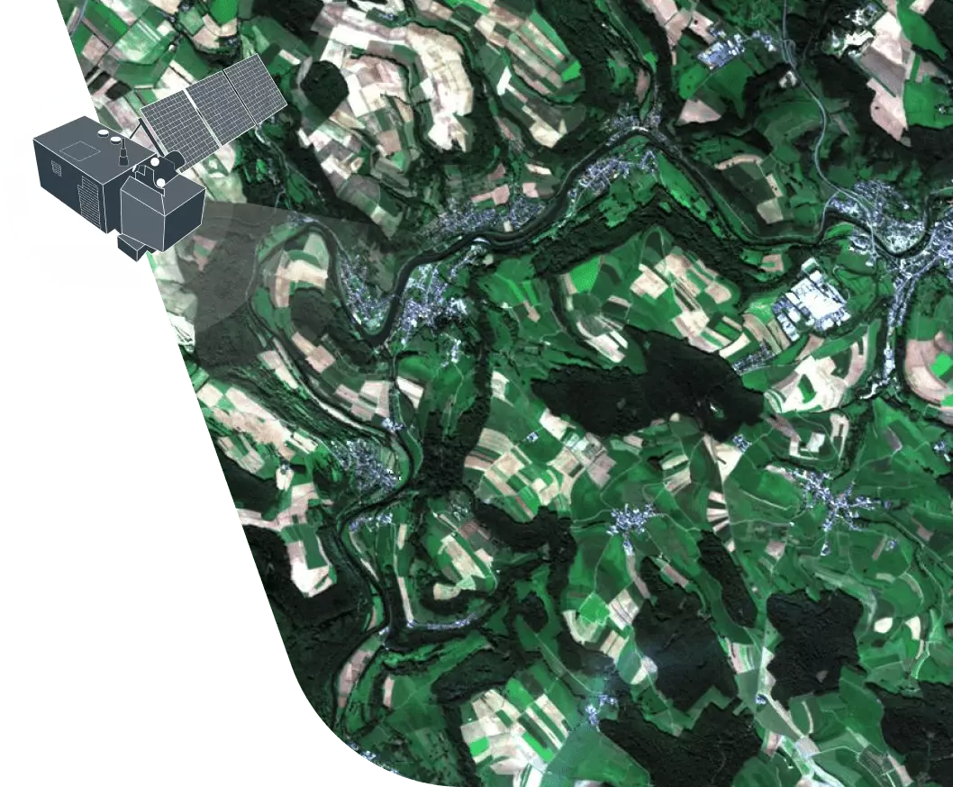 agriculture field monitoring from space