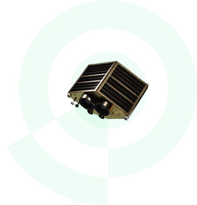 acquiring satellite data of the ground objects