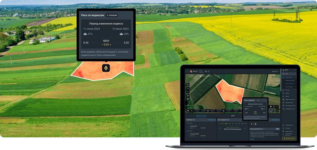 участок с выявленной угрозой