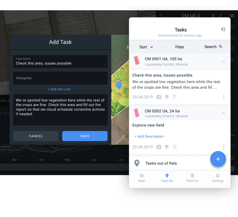 field scouting app screenshot